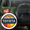 Светоотражающая наклейка на автомобиль, подходит для TOYOTA внедорожник кемпинг приключение властный патруль местности FJ декоративная наклейка