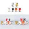 Pvc Cat Dandadan Action Figures Model Toy Desktop Decoration Cute Kids Gift