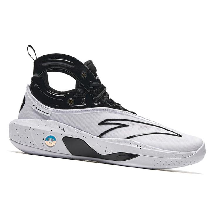 Anta Баскетбольные кроссовки KT8 Thompson 8 High-Top мужские кроссовки черные белые 112331101-1