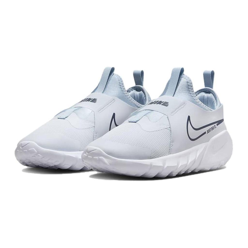 Nike Flex Runner 2 GS Football Grey Midnight Navy Kids Sneakers Light-Armory-Blue White DJ6038-010
