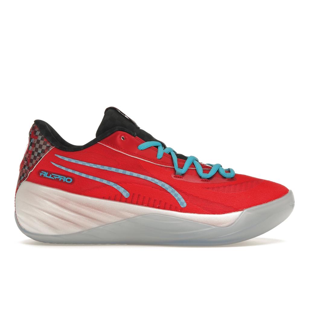 Scoot Henderson X Puma All-Pro Nitro O.D.D. Mindset Men Sneakers Red For-All-Time-Red Bright-Aqua 379300-01