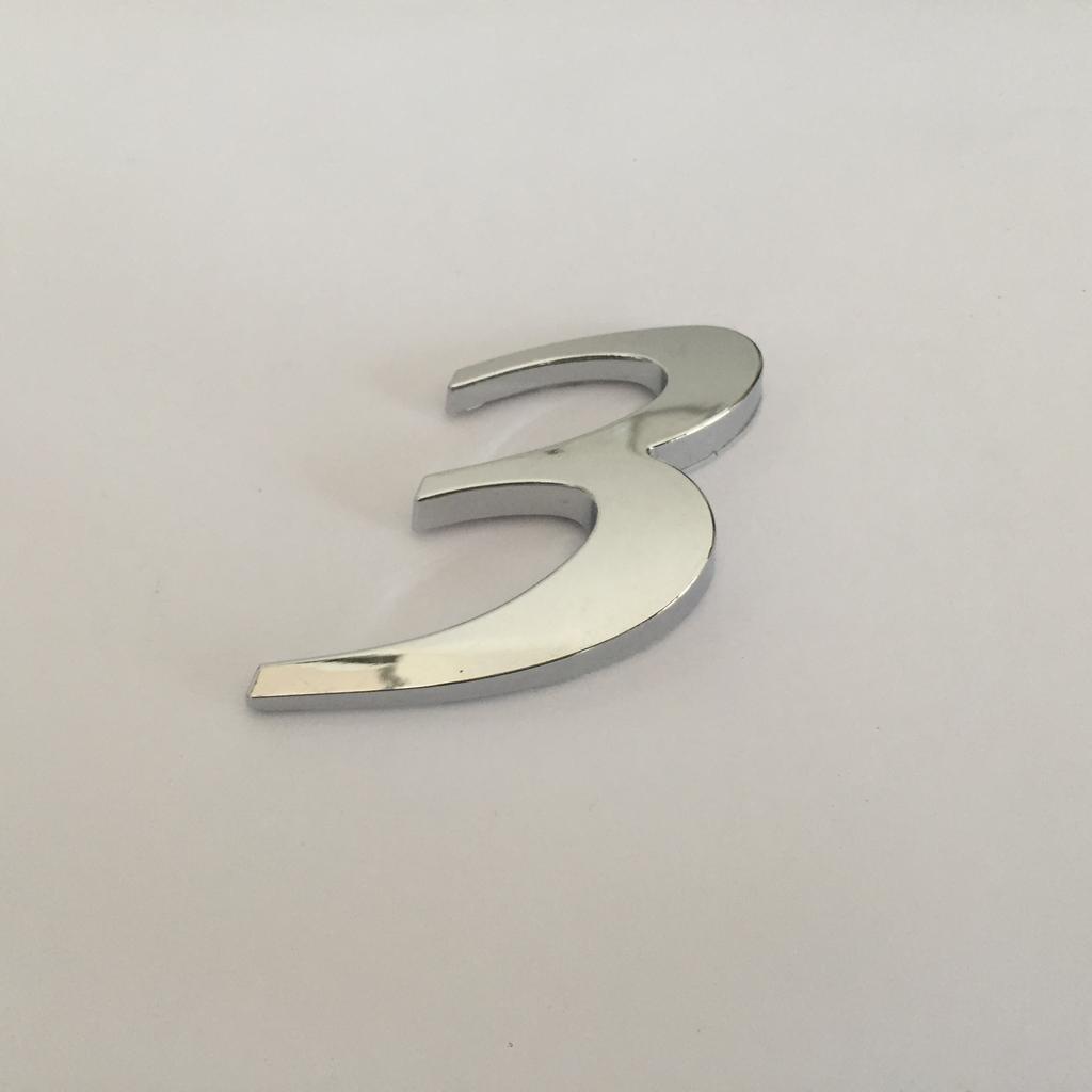 1pcs 3D ABS for Mazda 2 3 6 car Letter Rear tail trunk Decals Emblem badge sticker Decal car styling auto Accessories