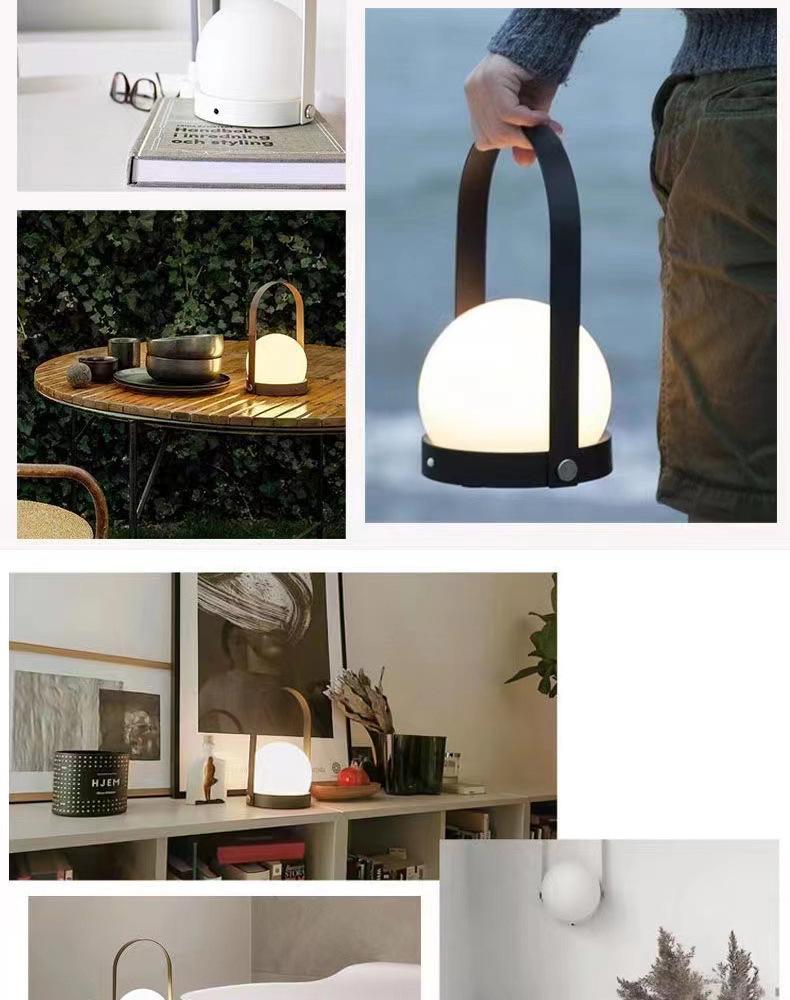 Скандинавская постмодернистская сенсорная светодиодная прикроватная лампа с USB-зарядкой и защитой для глаз