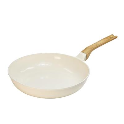 Легкая и удобная в использовании керамическая сковорода диаметром 28 см, совместимая с IH