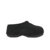 Adifom Stan Smith Mule Шерпа Флис Пак - Черные Женские Кроссовки JR8823
