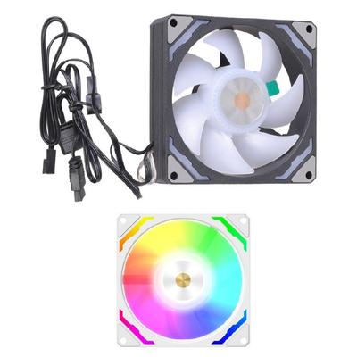 90-мм ARGB LED вентилятор с PWM-управлением, ARGB LED подсветка, оптимальный воздушный поток, для домашнего офиса, вентилятор для корпуса настольного ПК