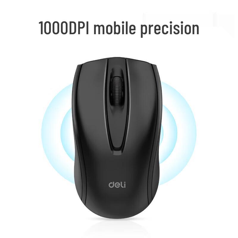 Deli 2.4G Wireless Office Mouse