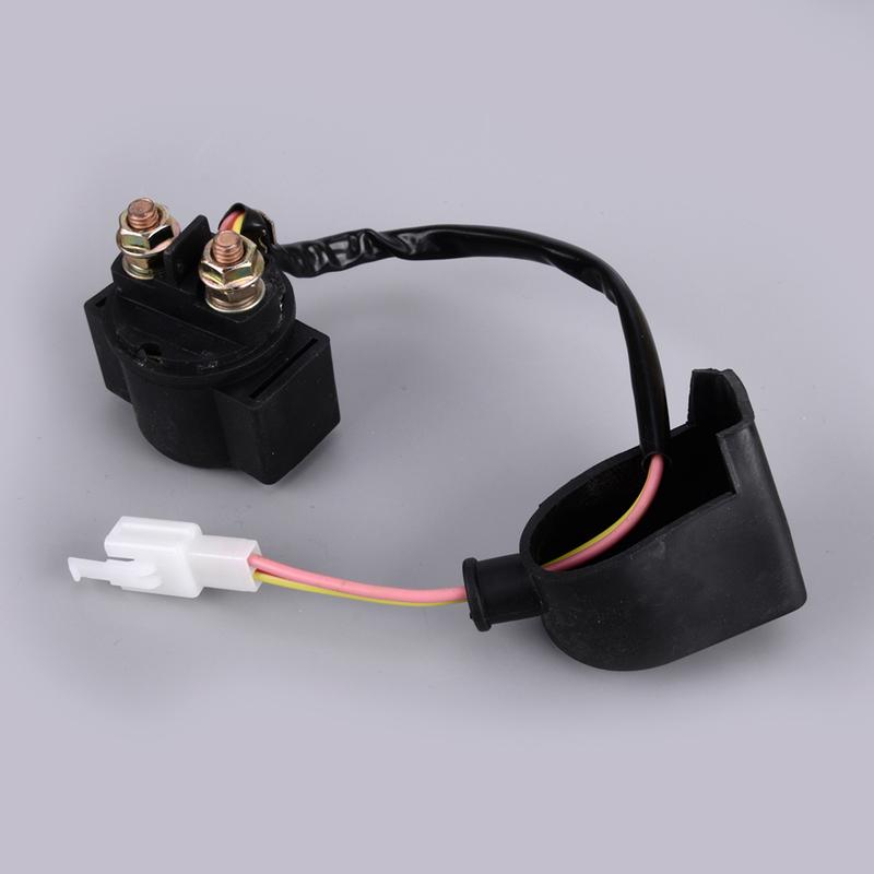 Реле-соленоид стартера 12В Подходит для 4-тактных двигателей GY6 50cc 90cc 110cc 125cc 250cc Квадроциклов ATV Питбайков Скутеров