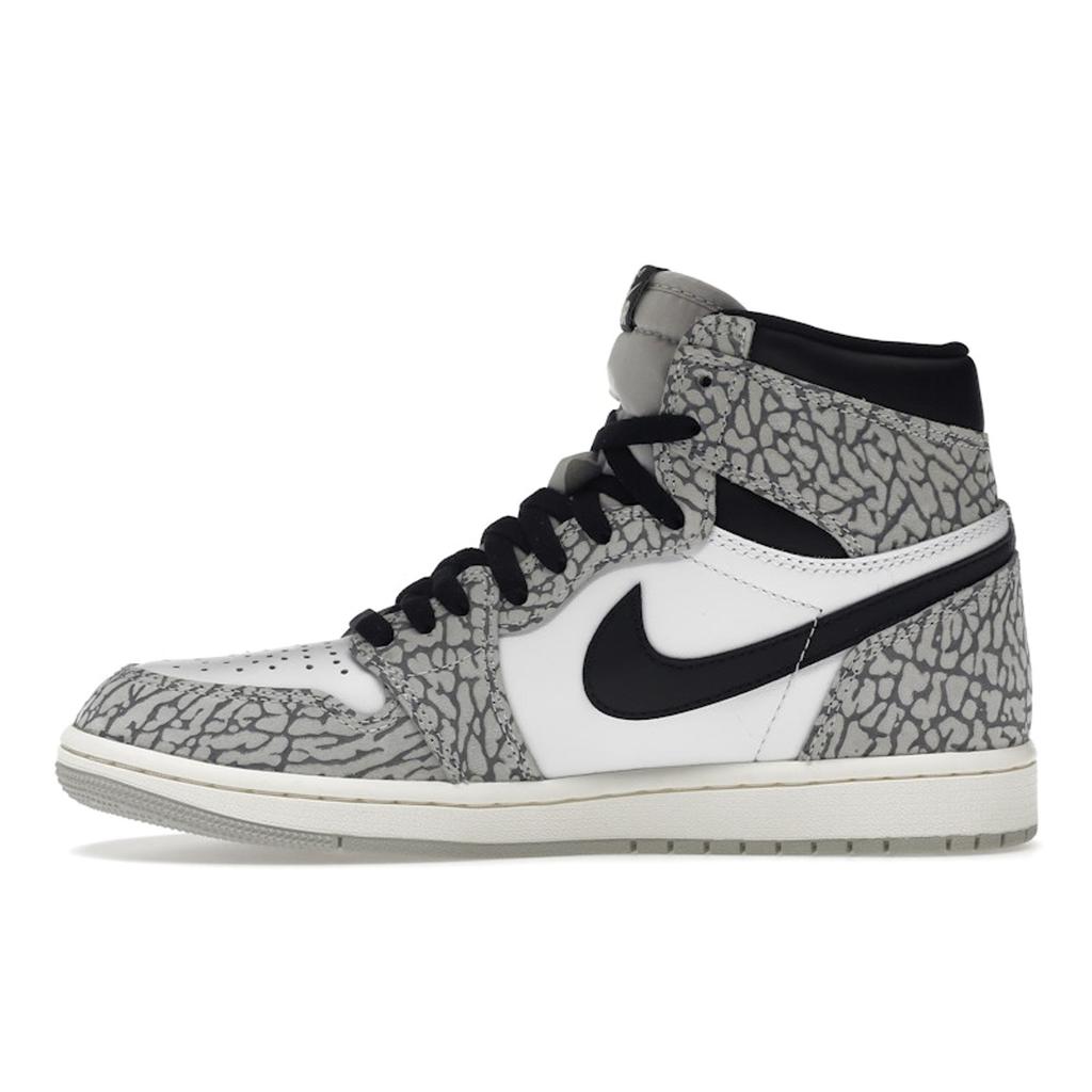 Кроссовки унисекс Air Jordan 1 Retro High OG White Cement Grey Tech-Grey Muslin DZ5485-052