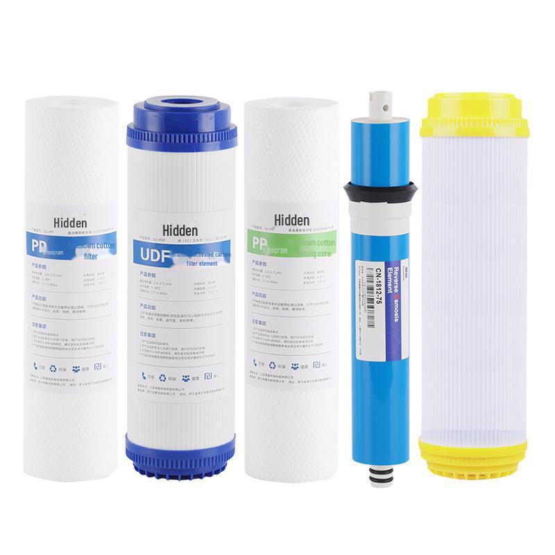 Универсальный 10-дюймовый очиститель воды с активированным углем и 3-ступенчатым фильтром
