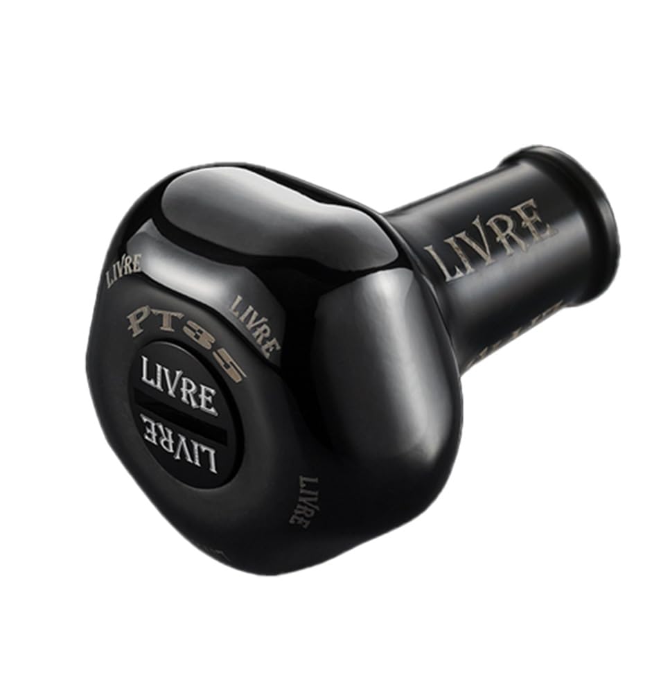 LIVRE 11510 PT35 Серия B Индивидуальная титановая ручка для Shimano Single All и Daiwa, Блок, Черный, PT35KB-1