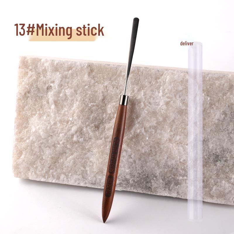 Популярный набор кистей для нейл-арта из сандалового дерева: Ручки с дизайном «Лайнер», «Треугольник» и «Цветок»