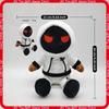 Foltyn Family Roblox Plush Toy White Hooded Stuffed Figure Game Peripheral Soft Plush Doll Gift For Game Fans Room Decor