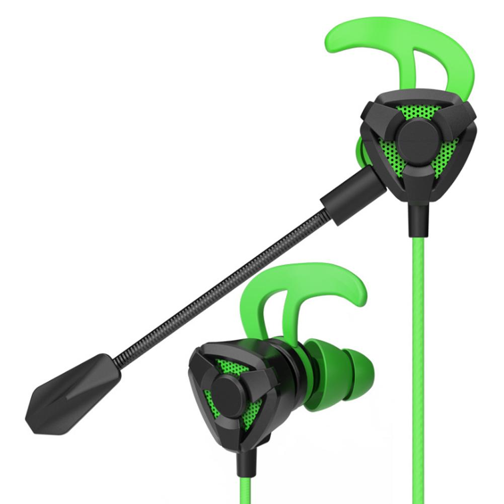 Gaming Wired Earphone 3.5mm Headset with Mic Headphones for PS4 PUBG 3.5mm Phone 3D Earbuds