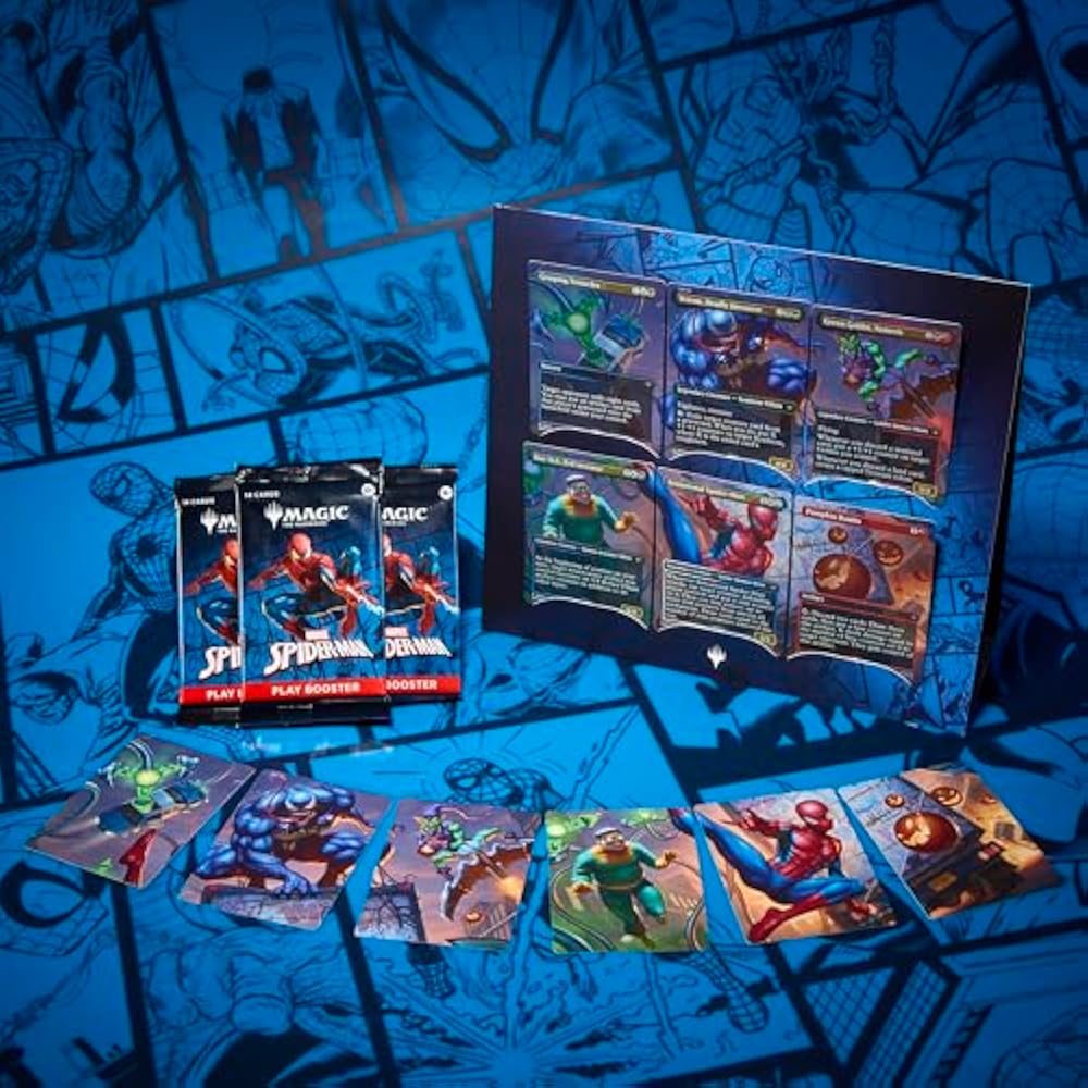 Магия: Сбор Marvel Человек-паук Сценарная Коробка Английский MTG Трека Wizards of the Coast SPM D4531...
