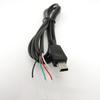 2pin 4pin Mini USB Male Jack Кабель питания 5Pin DIY Зарядка Передача данных Разъем Сварка 1m Провод ремонт 2 4 Core зарядное устройство