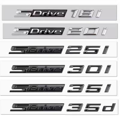 Новый SDrive 20i 25i 28i 30i 35i 40i 50i 20d 30d 35d 40d 50d Наклейка-значок на задний багажник, крыло автомобиля Для BMW X1 X3 X4 X5 X6 X7
