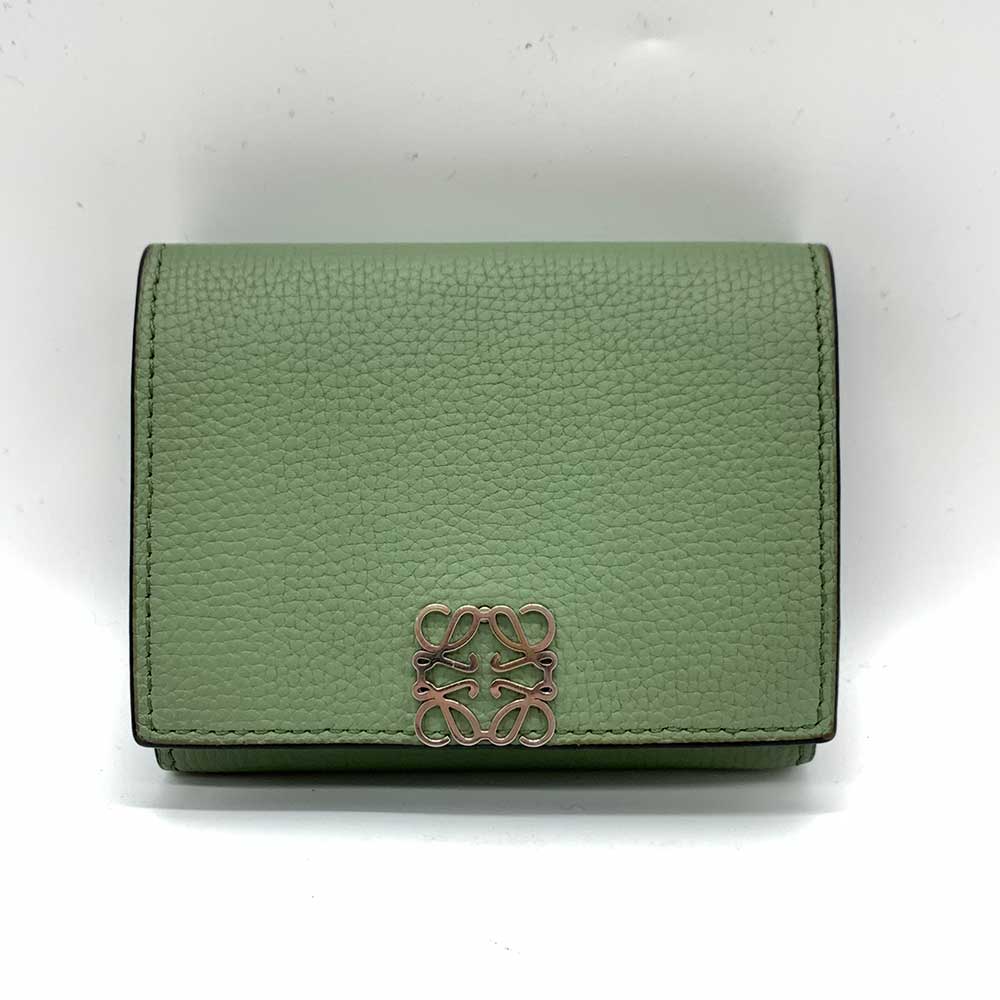 Used LOEWE TrifoldTri-fold wallet leather Women
