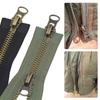 1PC DIY Sewing Double Slider Long Zip Open Ended Jacket Metal Zipper Two-Way Garment Accessories 8#