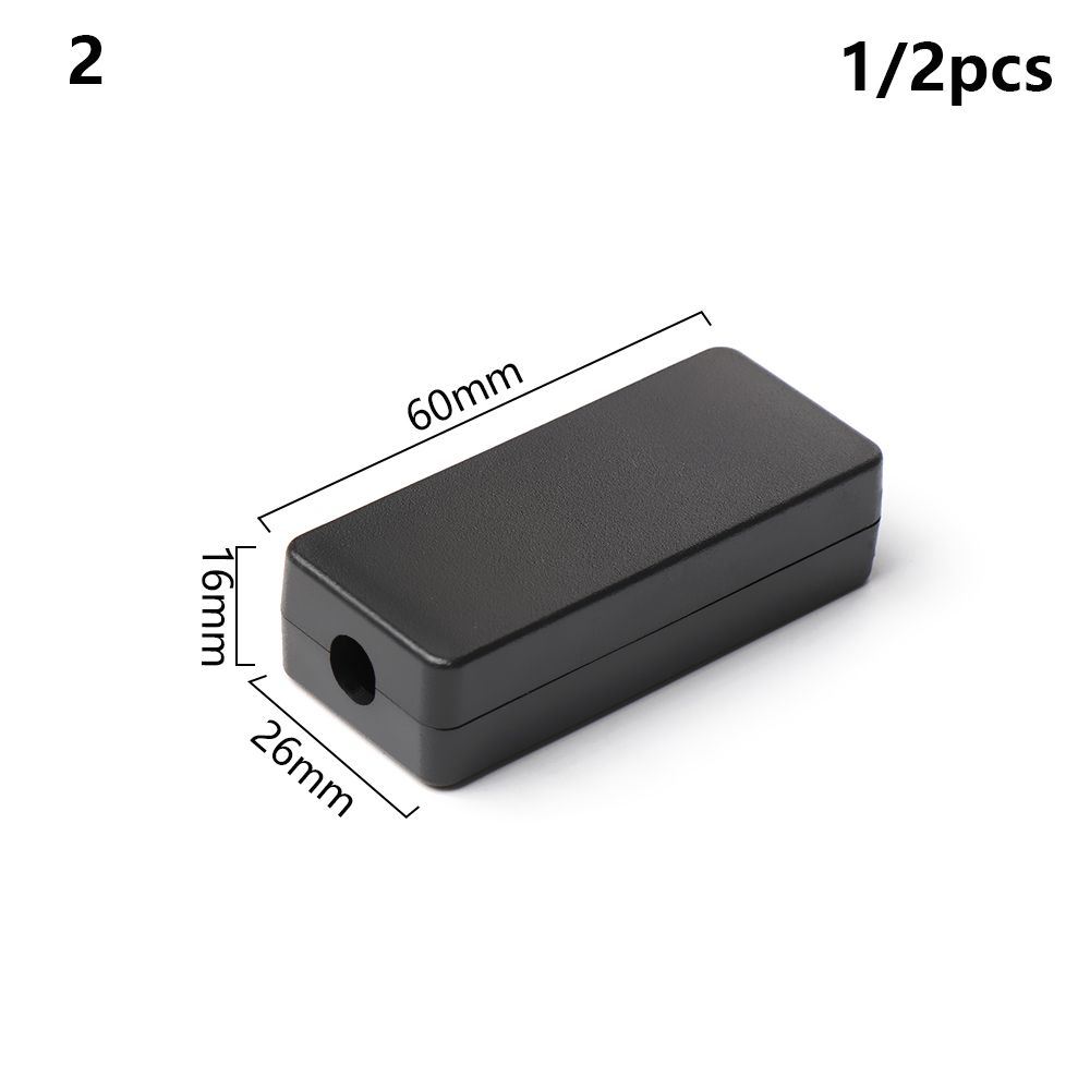 1/2pcs 5 sizes ABS Plastic High Quality Electronic Project Box Instrument Case Enclosure Boxes Waterproof Cover Project