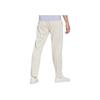 Adidas Originals Clover Solid Stripe Straight Casual Pants Men Bottoms Gray White HR7901