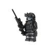 Ghost Special Forces Military Minifigures Building Blocks, SWAT Team with Weapons and Shields, Action Figure Toy Set for Boys