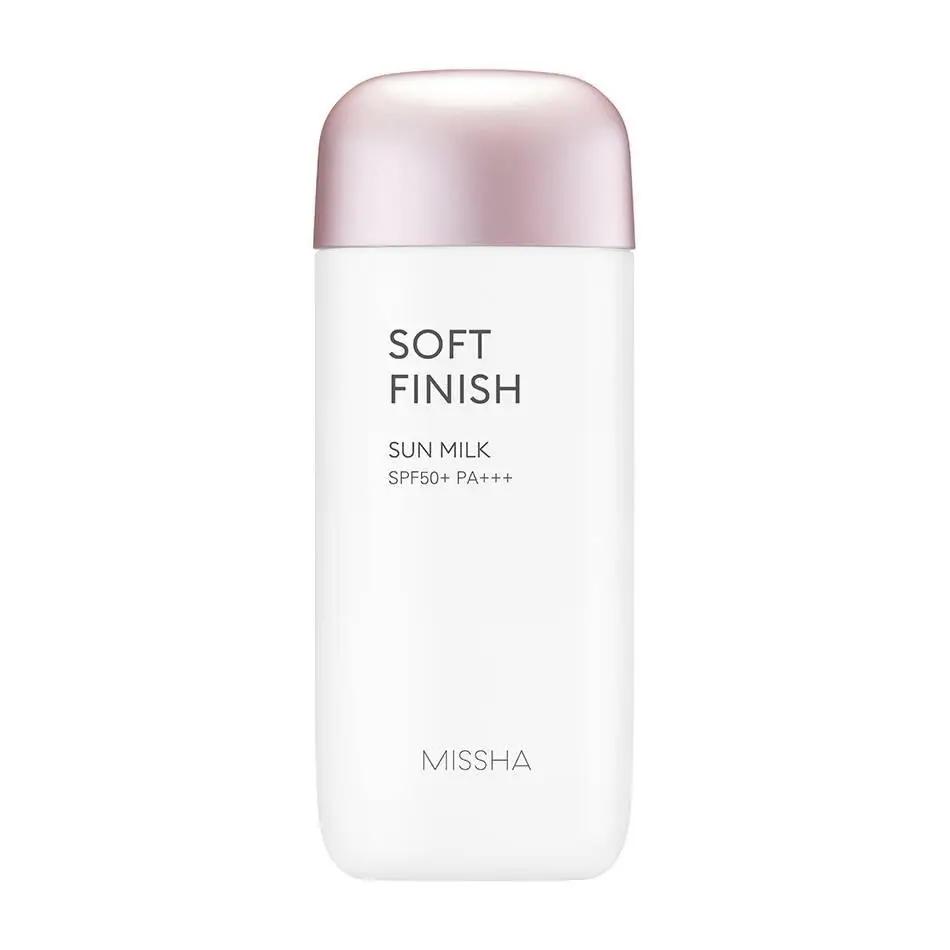 Солнцезащитное молочко All Around Safe Block Soft Finish Sun Milk SPF50+/PA+++ Missha 70 мл