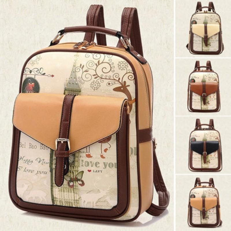 Stylish Travel Casual Pu Leather Shoulder Bag Ideal For Women And Girls