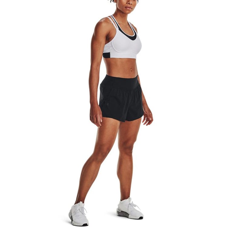 Under Armour Спортивные шорты женские черные 1376936-001