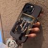 Чехол для телефона Звезды К-Семья Ким Кардашьян Для IPhone17 Air 16 15 14 Plus 13 12 11 Pro XS Max Серебристый Черный Бампер