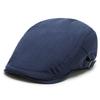 Men's Hat Autumn Winter Outdoor Casual Personal Peaked Cap Women's Retro British Solid Color Light Board Beret