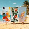 Арт A-AperolS S-SpritzS Полотенце Пляжное Быстросохнущее Мягкое Бассейн Полотенца Подарок для Путешествий Спортзал Душ Кемпинг спорт