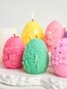 DIY 3D Easter Egg Silicone Candle Mold Aroma Plaster Craft Candles Making Tools Angel Flower Egg Soap Ornaments Home Decor Gifts