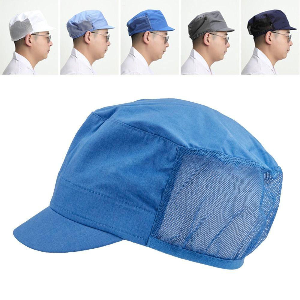 Breathable Mesh Chef Hat Cloth Cooking Hygienic Cap Chic Work Hat  Hotel Restaurants