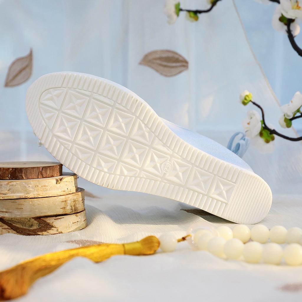 Embroidered Shoes Hanfu Shoes Han Element Ancient Cloth Shoes The Inner Height of The Shoes Increases By 6cm