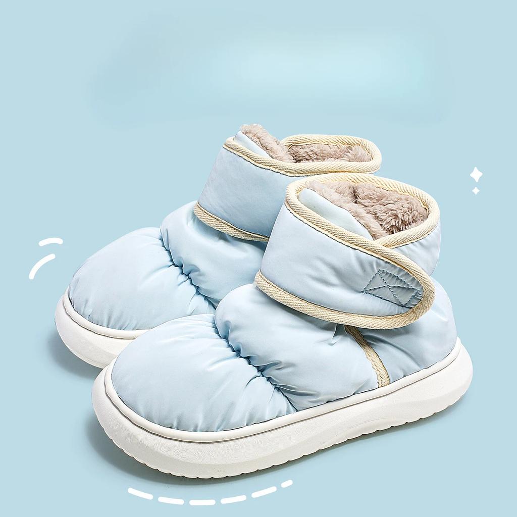 Модные зимние полуботинки для снега, женские, уличная обувь, мужская, водонепроницаемая, теплая, домашняя обувь, женская, для пар, хлопковая обувь, мужская, botas mujer