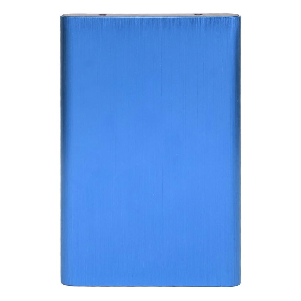 2,5-дюймовый корпус для SATA HDD, Type C 10 Гбит/с, высокоскоростной, портативный, для жесткого диска, со светодиодным индикатором, синий  (Не включено