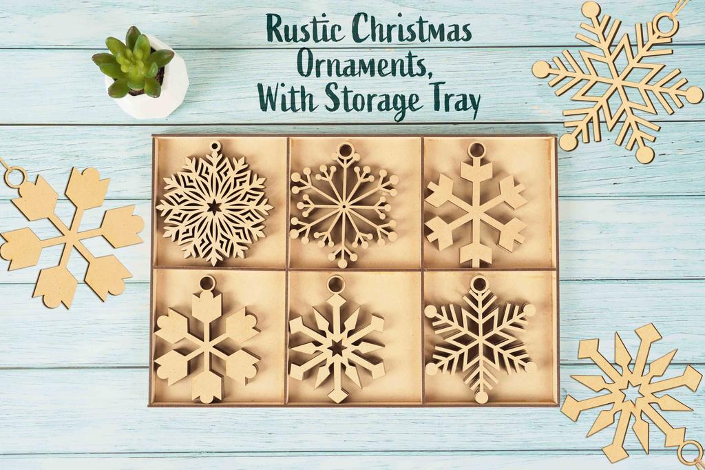 Inkdotpot 18 шт. Рождественские украшения, незаконченные деревянные лазерные вырезы в форме дерева/колокольчика, подвесное украшение