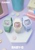 Часы Casio Baby-G (Официальная японская модель) BGD -565SC-2JF / -565SC-3JF / -565SC-4JF Женские, Шалфейно-зеленый / Белый / Сиренево-голубой