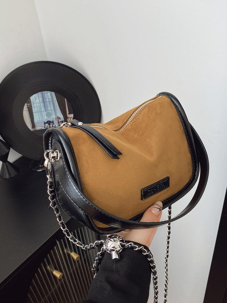 Underarm Bag Women's Autumn Versatile Fashion Chain Shoulder Messenger Bag High-end Sense Work Small Bag