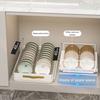 Draining Rack Self-adhesive Stripe Drawer Type Heavy Duty Load Capacity Easily Pull-out Dish Plate Bowl Drying Organiser