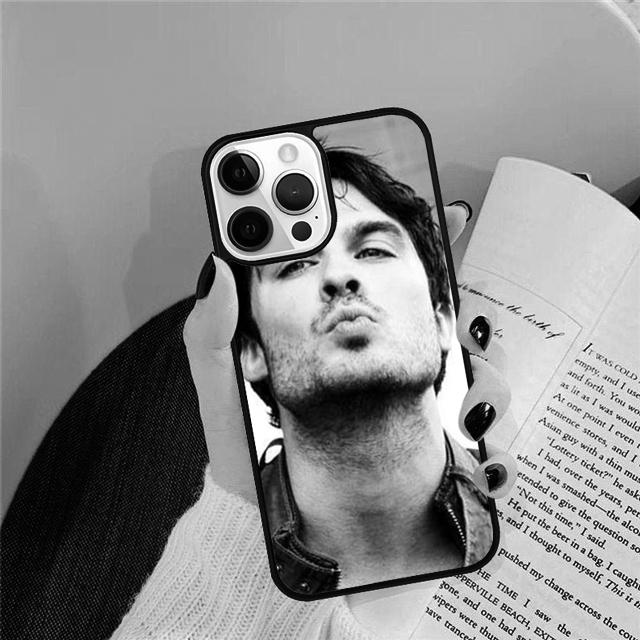 Чехол для телефона Damon Salvatore The Vampire Diaries Для iPhone 17 Air 15 16 Pro Max 14 13 12 11 Pro Max Plus