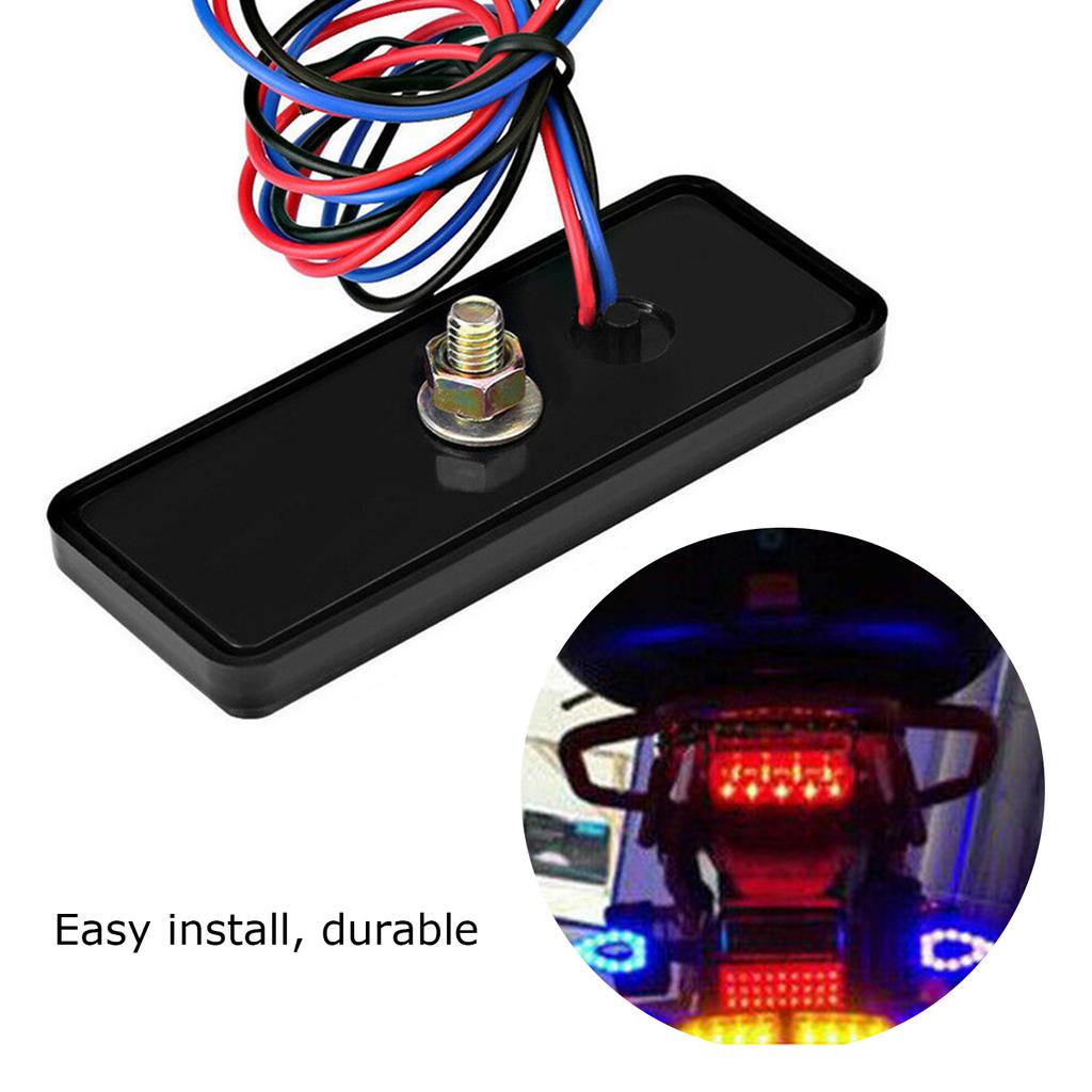 Мотоциклетный светодиодный стоп-сигнал Задний фонарь Стоп-сигнал Светодиодный отражатель Мотоциклетный стоп-сигнал Задний фонарь для мотоцикла 12 В Сигнальная лампа для мотоцикла Мотор