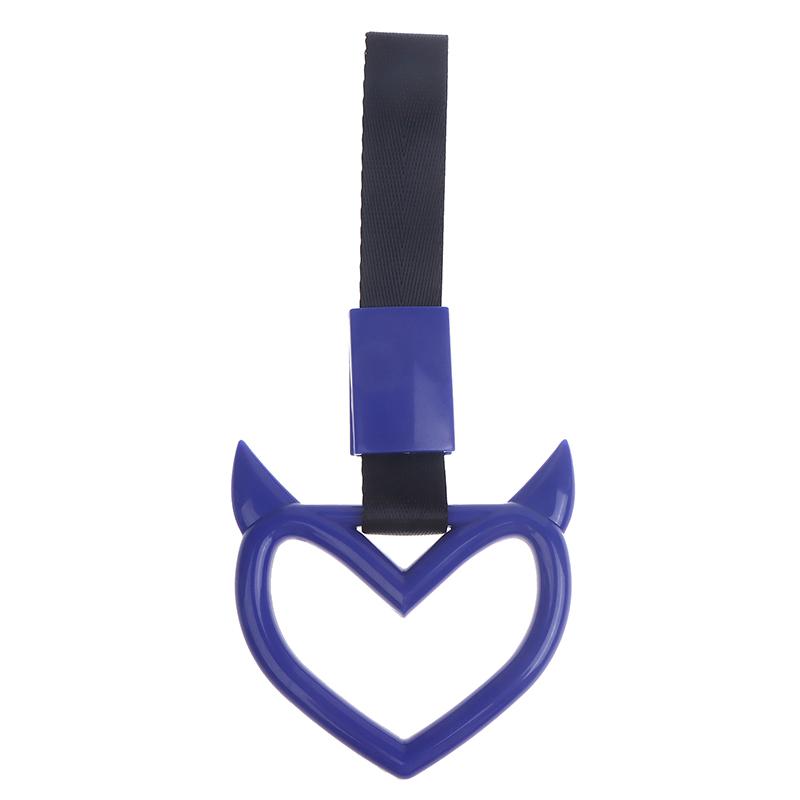 Автомобильные аксессуары Светящееся кольцо Дьявол Сердце Поезд Автобус Ручка Ремешок Дрейф Подвеска Предупреждение о Дрейфе Кольцо для Автомобиля