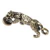 Brass Tiger Statue Ornament Chinese Zodiac Tiger Office Desk Decoration Pendant