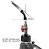 5 Gallon VP Racing Fuel Filler Hose with Ball Valve Shut & Hose Bender Oil Tube Fuel Hose Kit For LC2 Jugs Scribner Fuel Jugs