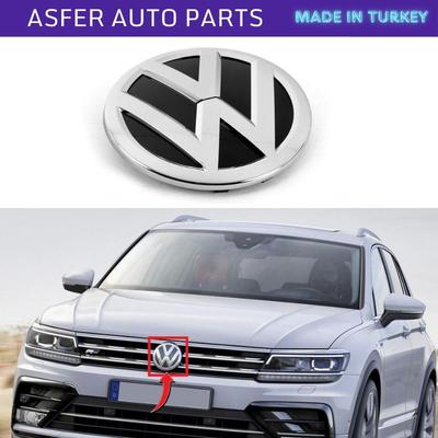 Значок на решетку радиатора для Volkswagen Caddy Mk4 2015-2020 Tiguan Mk2 Touareg 2016 после OEM 2K5853600
