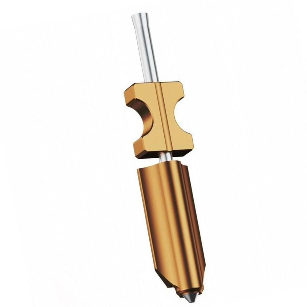 0,6 мм Интегрированное сопло для 3D-принтера Flashfor AD5X, быстросъемное сопло из закаленной стали с нагревом 200 Вт