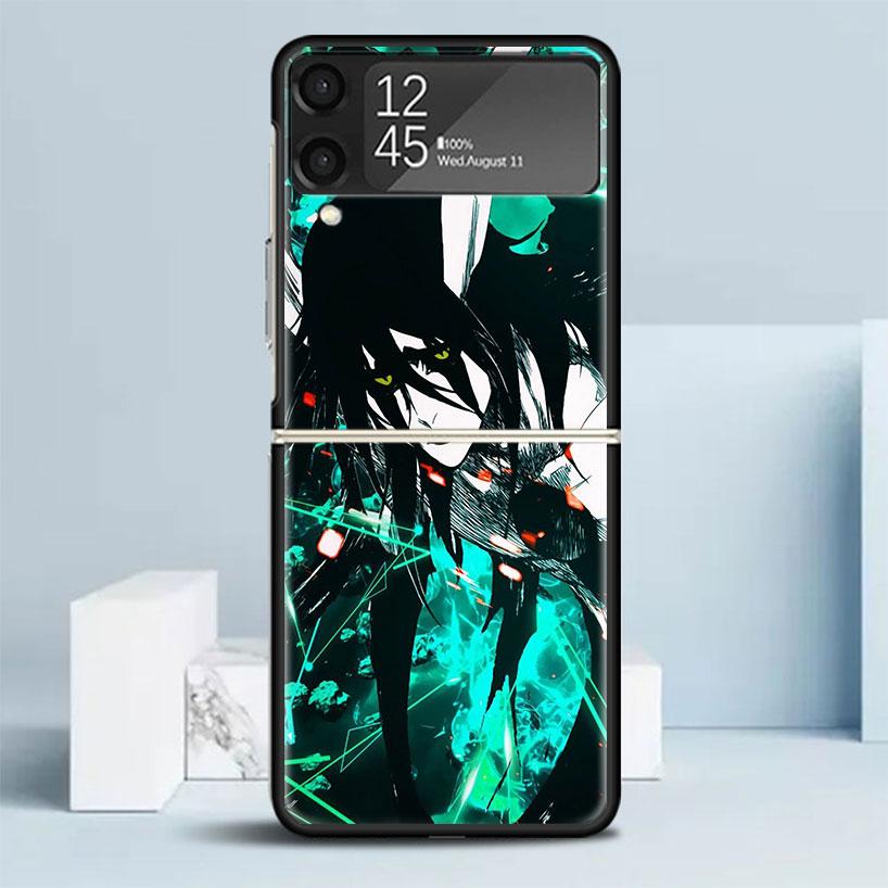 Чехол для телефона Bleach Улькиорра Сифер 4 для Samsung Galaxy Z Flip7 Flip6 5G Flip5 Flip4 Flip3 ZFlip 7 6 3 4 5 Ударопрочная задняя крышка