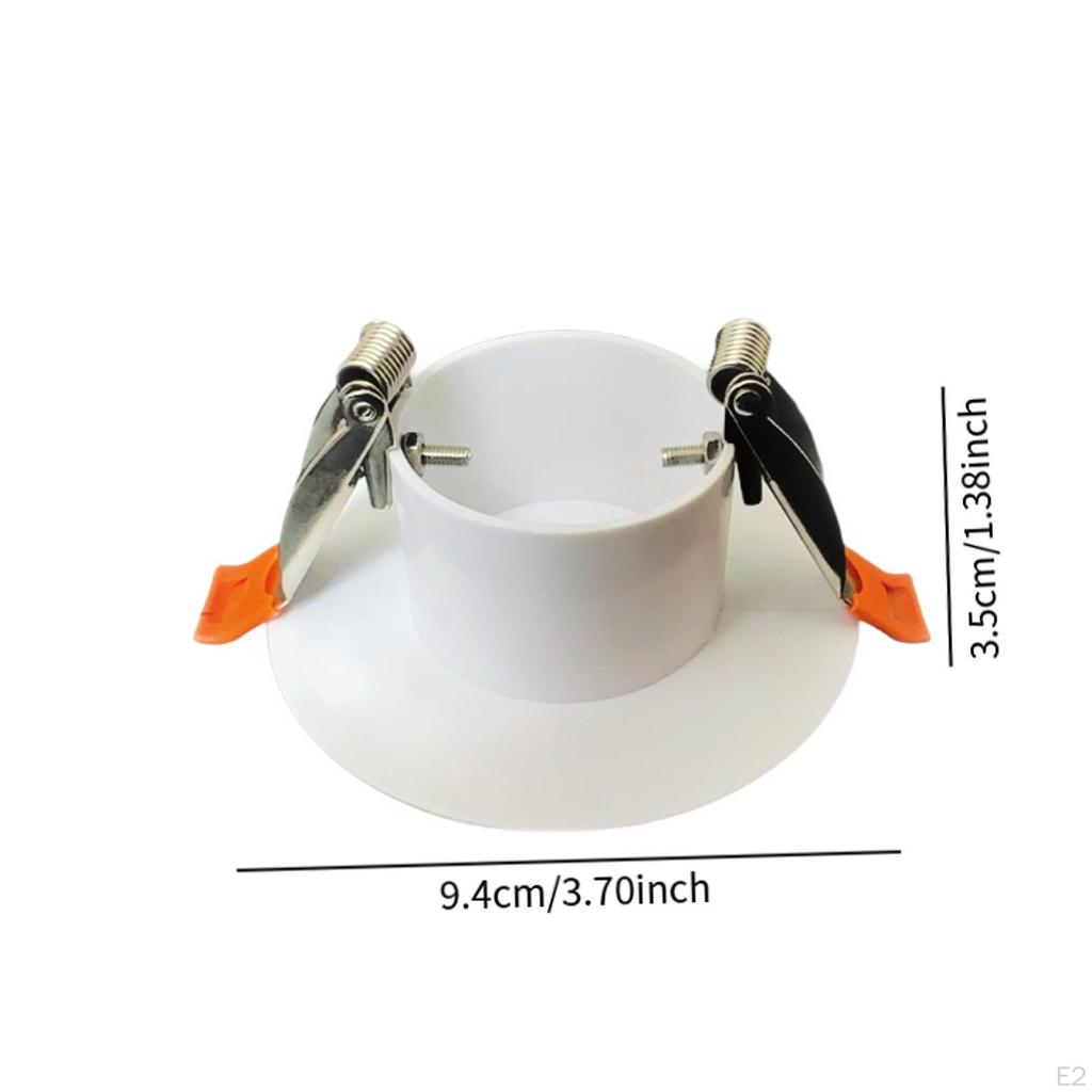 Потолочная накладка для точечного светильника, легкая с защелкой, компактная декоративная панель для